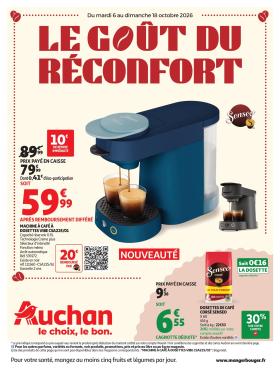 Auchan - Café, automne hypers