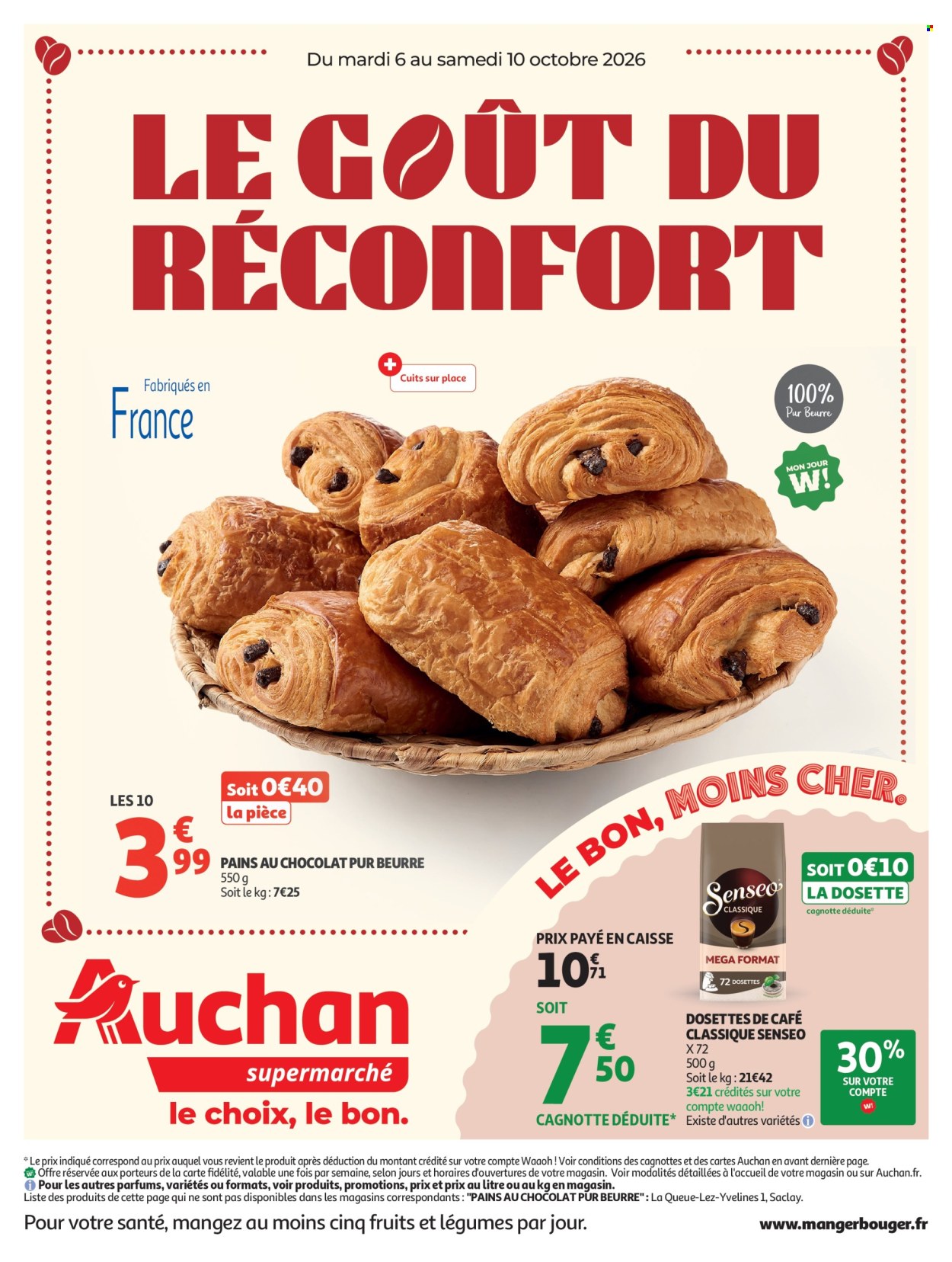 Catalogue Auchan - 06.10.2026 - 10.10.2026. Page 1