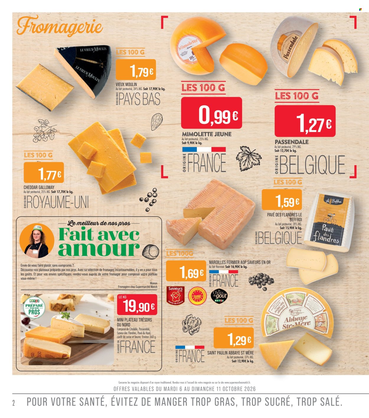 Catalogue Supermarché Match - 06.10.2026 - 18.10.2026. Page 2