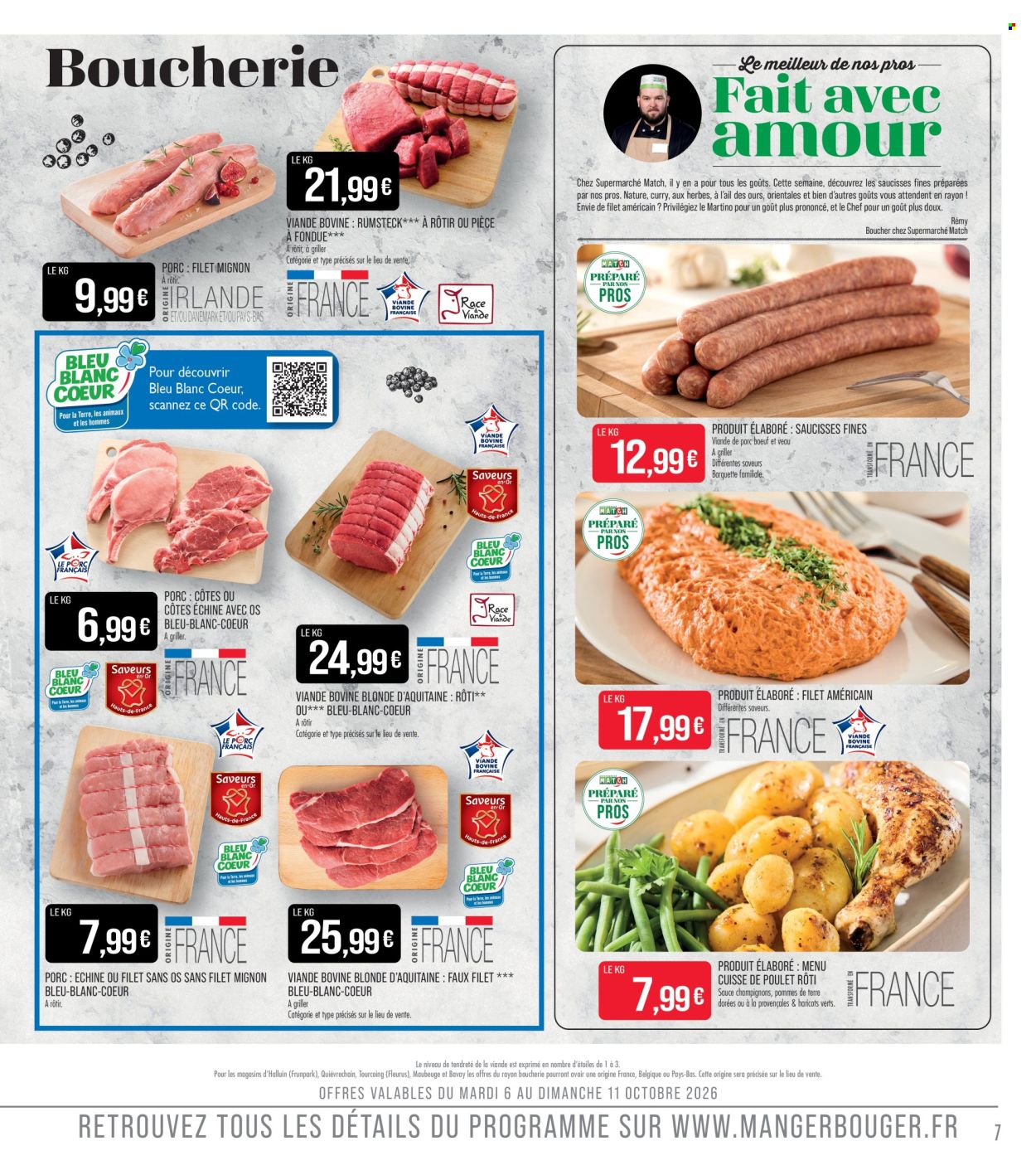 Catalogue Supermarché Match - 06.10.2026 - 18.10.2026. Page 7