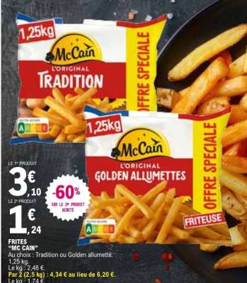 FRITES “MC CAIN”