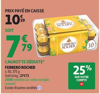 FERRERO ROCHER -