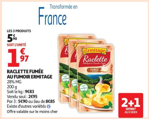 Raclette Fumée au Fumoir Ermitage