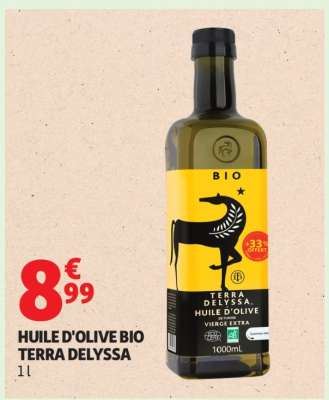 Huile d'olive Bio TERRA DELYSSA