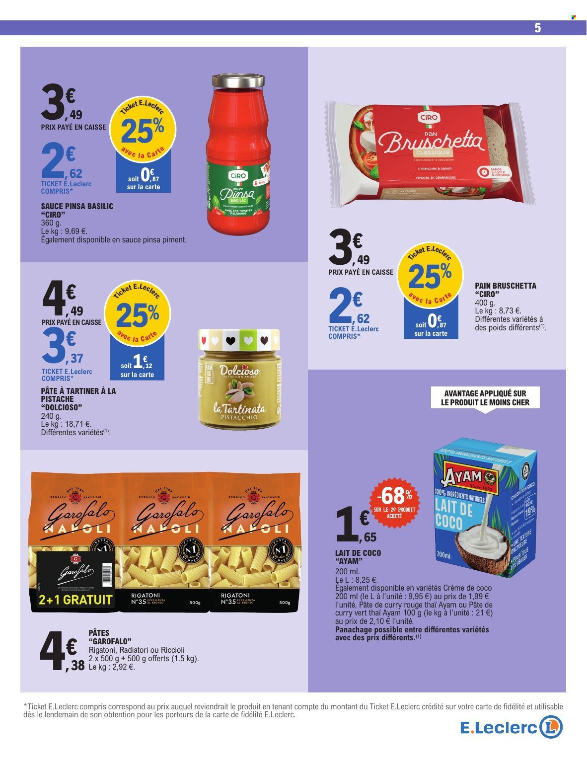 Catalogue E.Leclerc - 06.10.2026 - 17.10.2026. Page 5