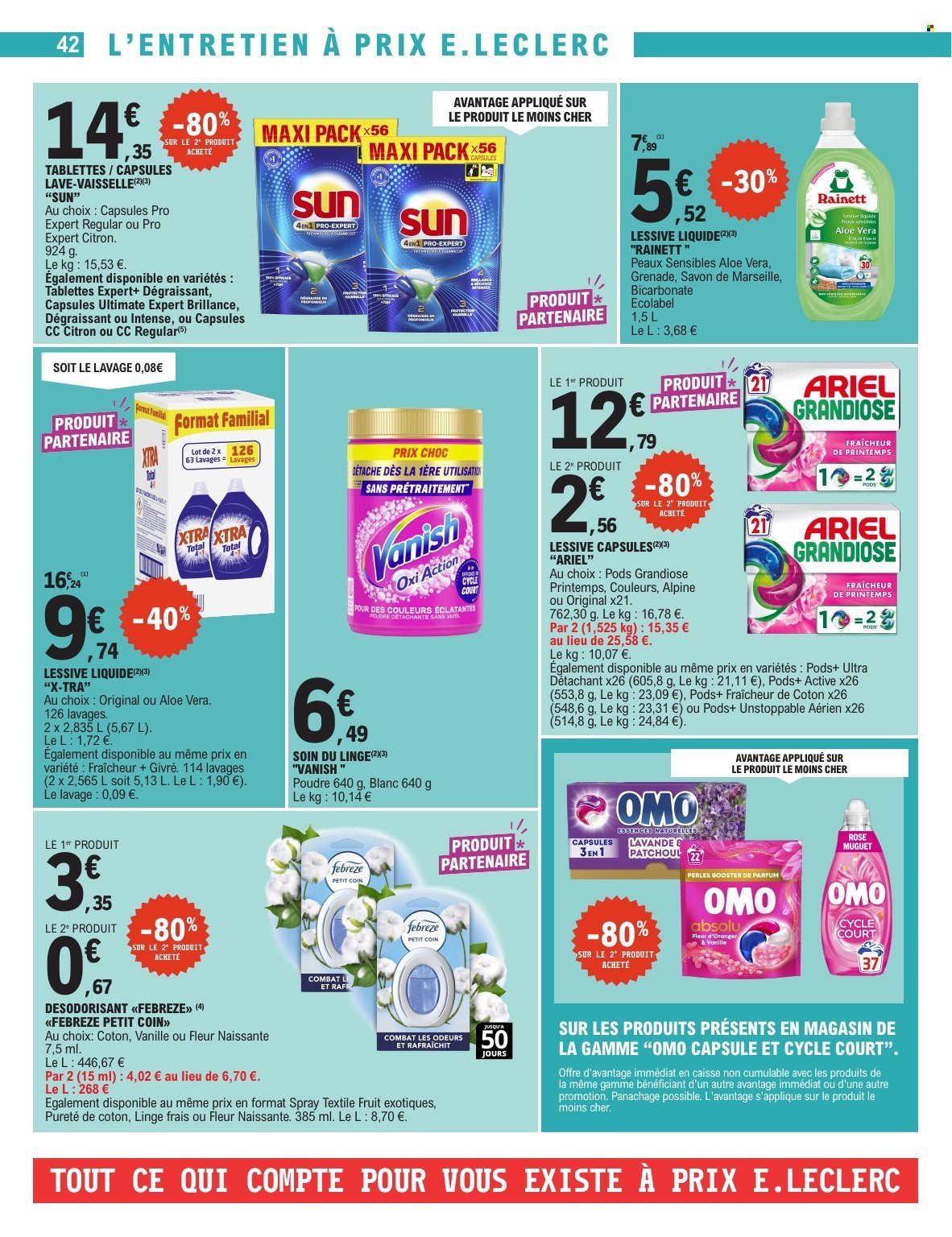 Catalogue E.Leclerc - 06.10.2026 - 17.10.2026. Page 42