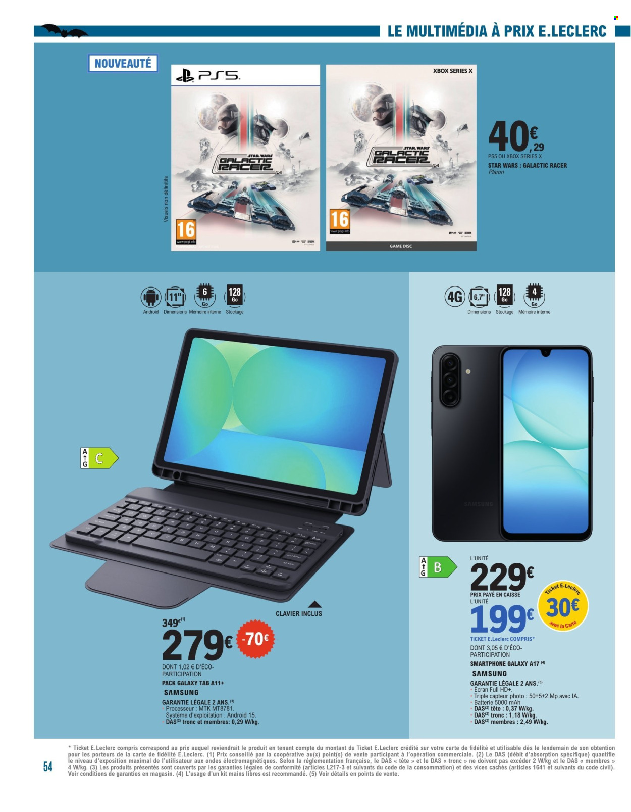 Catalogue E.Leclerc - 06.10.2026 - 17.10.2026. Page 54