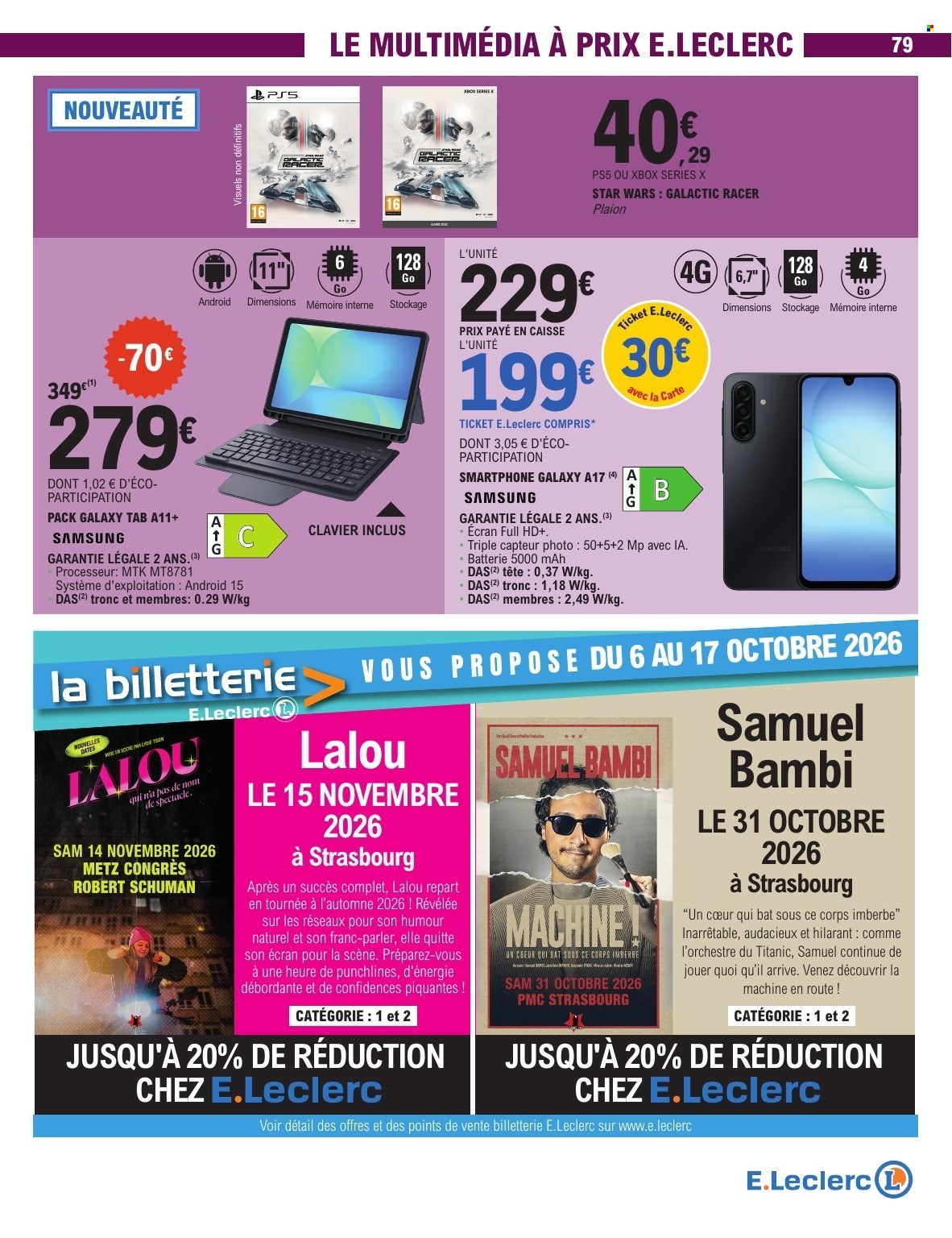 Catalogue E.Leclerc - 06.10.2026 - 17.10.2026. Page 79