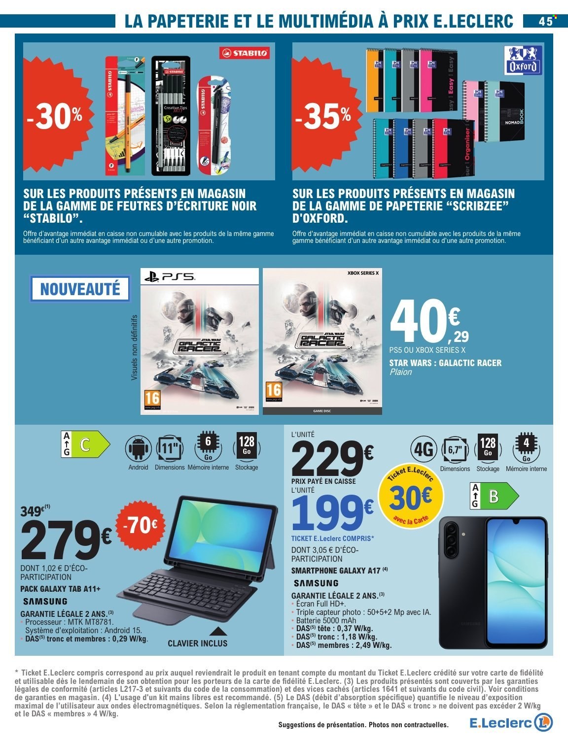 Catalogue E.Leclerc - 06.10.2026 - 17.10.2026. Page 45