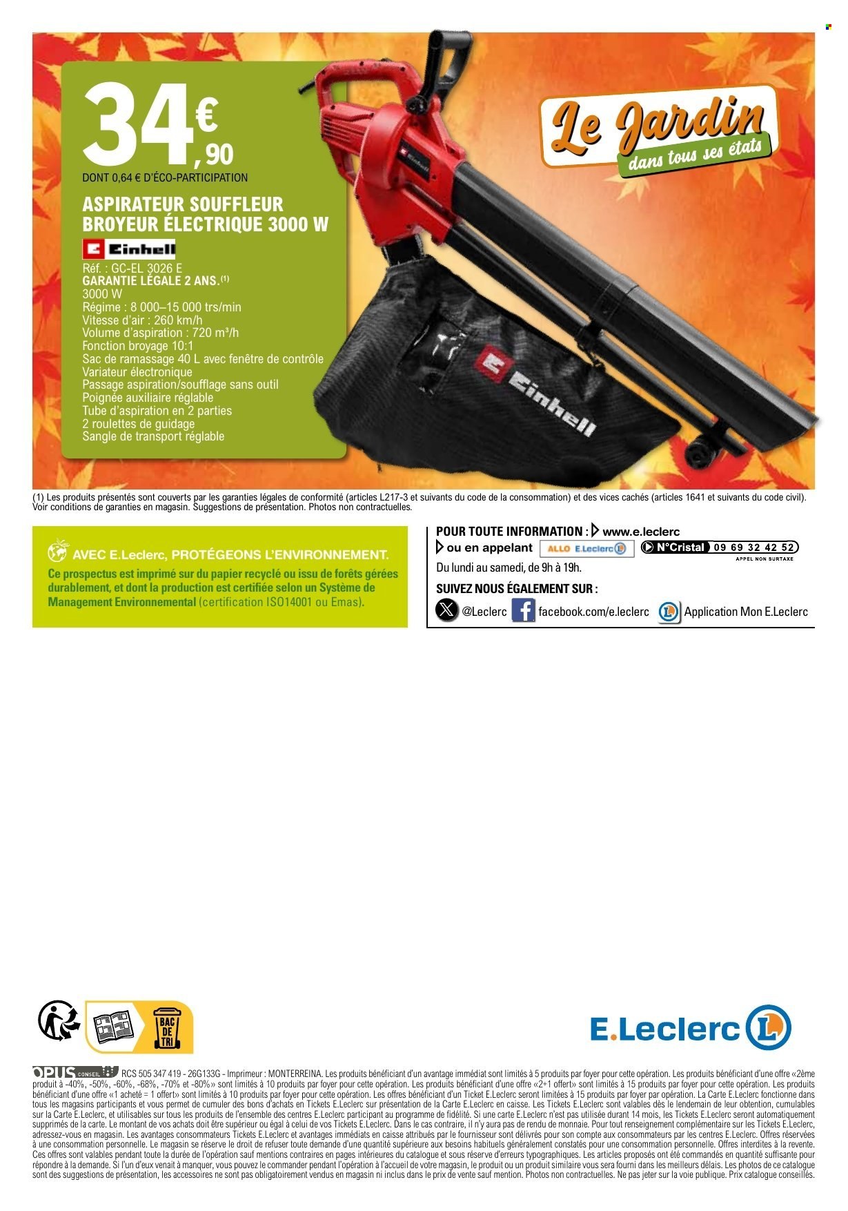 Catalogue E.Leclerc - 06.10.2026 - 17.10.2026. Page 72