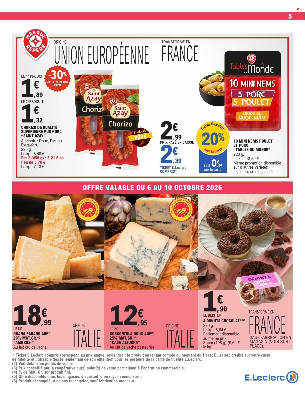 Catalogue E.Leclerc - 06.10.2026 - 17.10.2026. Page 5