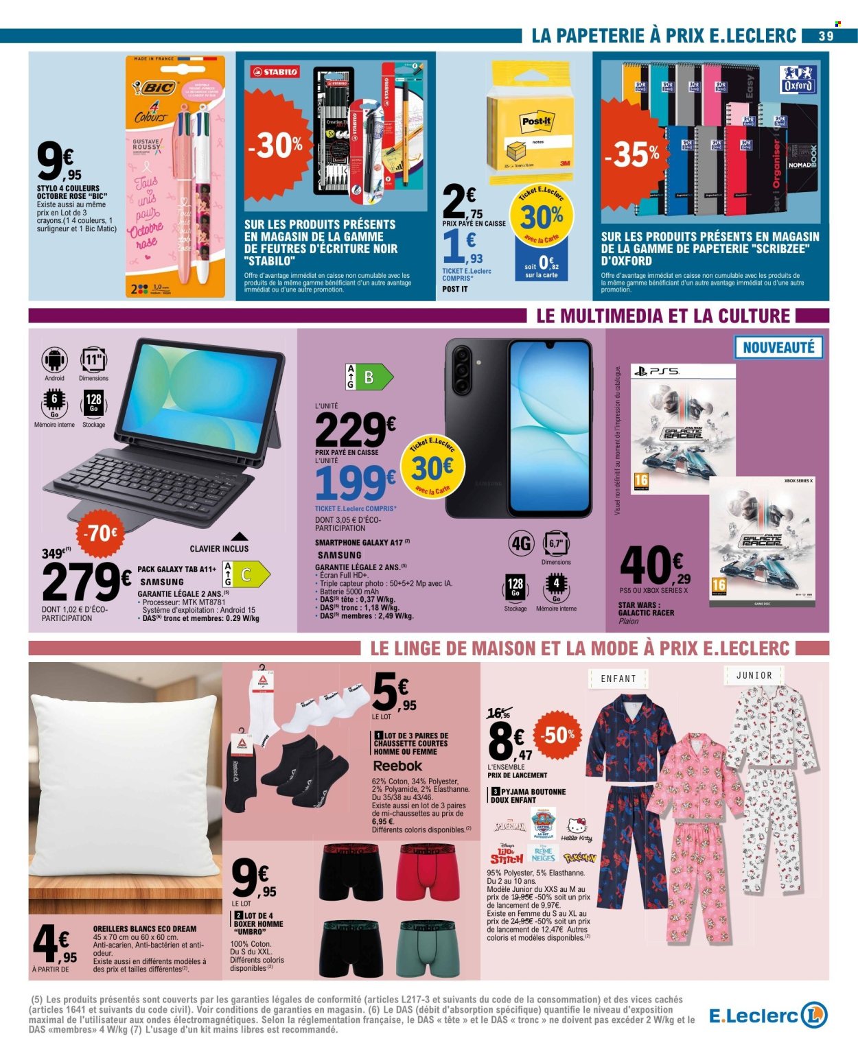 Catalogue E.Leclerc - 06.10.2026 - 17.10.2026. Page 39