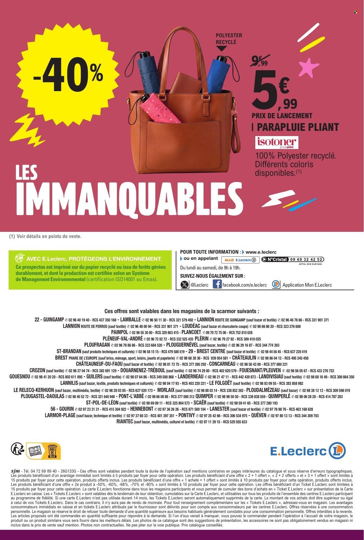 Catalogue E.Leclerc - 06.10.2026 - 17.10.2026. Page 56