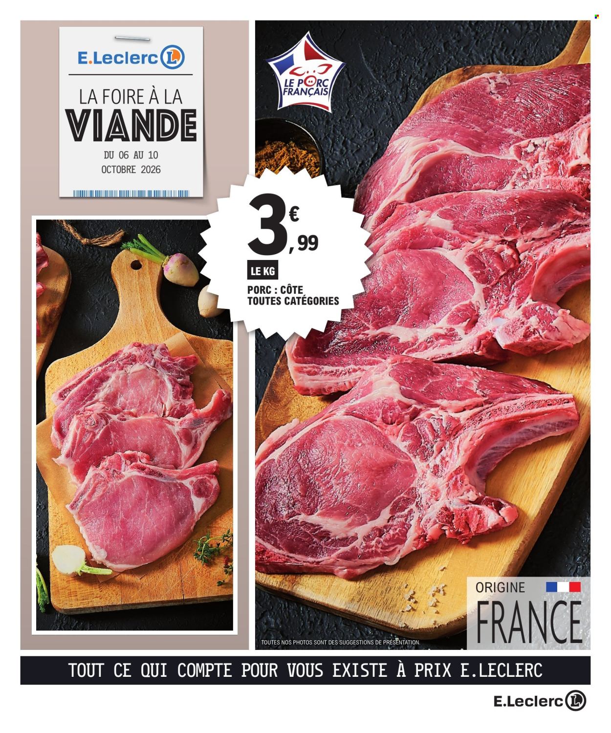 Catalogue E.Leclerc - 06.10.2026 - 10.10.2026. Page 1
