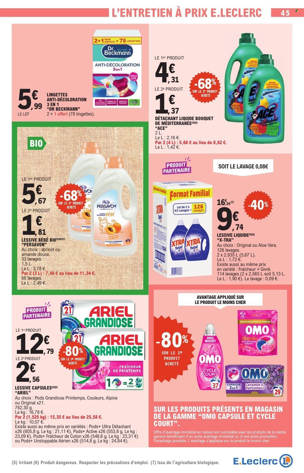 Catalogue E.Leclerc - 06.10.2026 - 17.10.2026. Page 45