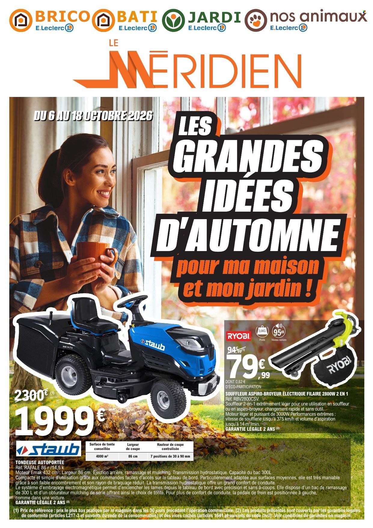 Catalogue E.Leclerc - 06.10.2026 - 18.10.2026. Page 1