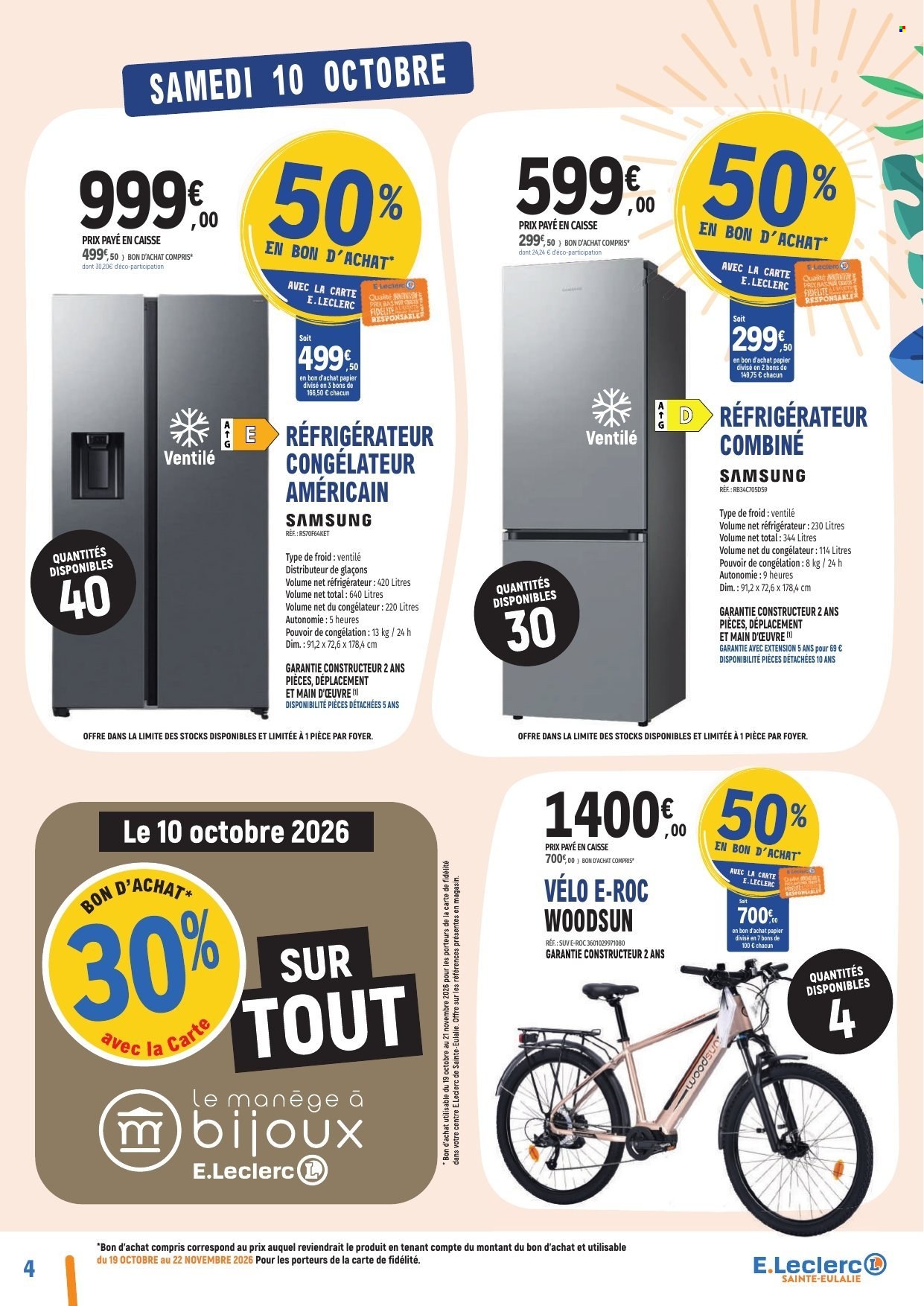 Catalogue E.Leclerc - 06.10.2026 - 18.10.2026. Page 4