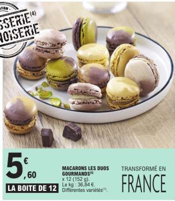MACARONS LES DUOS GOURMANDS