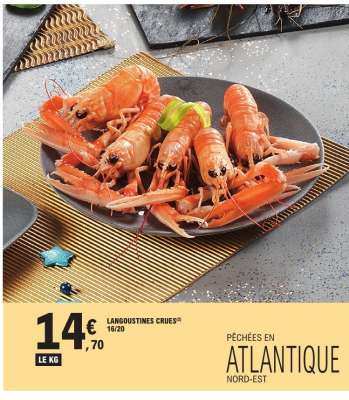 Langoustines Crues