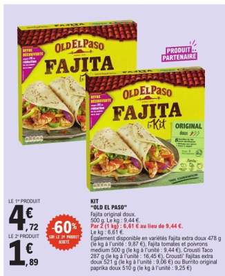 Kit 'Old El Paso'