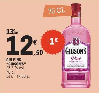 GIN PINK "GIBSON'S"