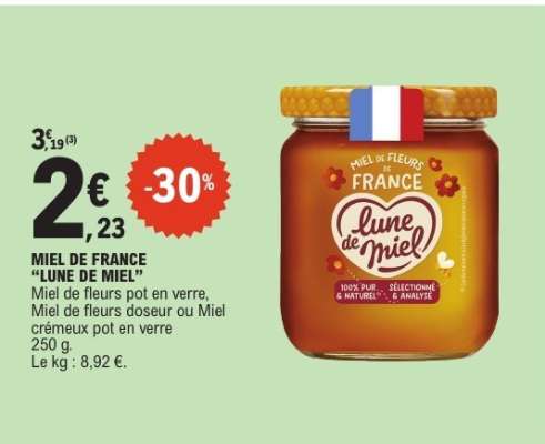 Miel De France Lune De Miel