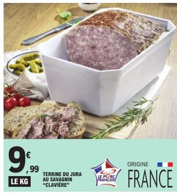Terrine du Jura au Savagnin "Clavière"