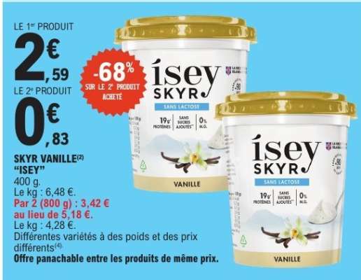 SKYR VANILLE "ISEY"