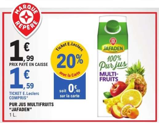 Pur Jus Multifruits Jafaden