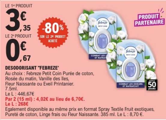 DÉSODORISANT FEBREZE