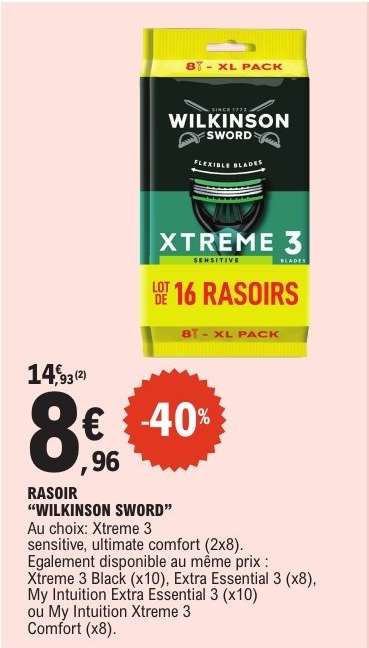 Rasoir 'Wilkinson Sword'