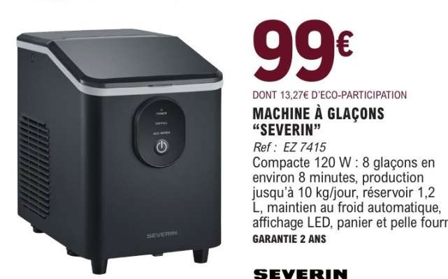 MACHINE À GLAÇONS “SEVERIN”