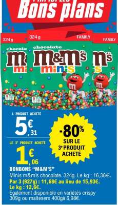 BONBONS “M&M’S”