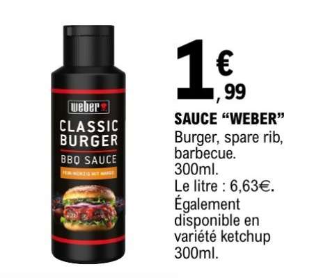 SAUCE “WEBER”