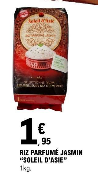 RIZ PARFUMÉ JASMIN "SOLEIL D’ASIE"