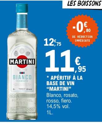 MARTINI BIANCO VERMOUTH
