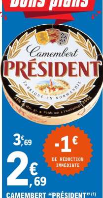 Camembert Président