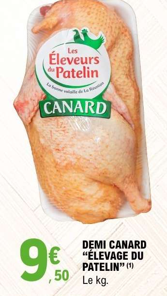 DEMI CANARD "ELEVAGE DU PATELIN"