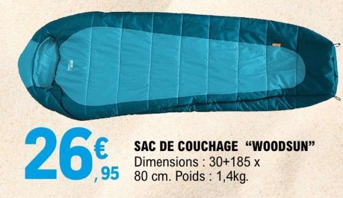 SAC DE COUCHAGE "WOODSUN"