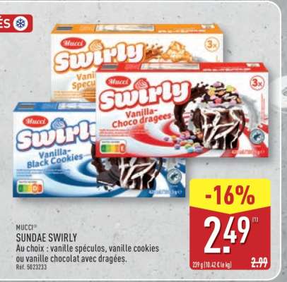 MUCCI SUNDAE SWIRLY