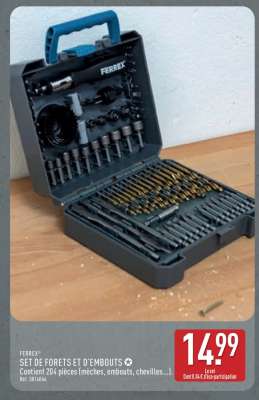 FERREX® SET DE FORETS ET D'EMBOUTS