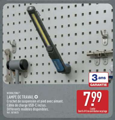 LAMPE DE TRAVAIL