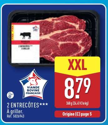 2 Entrecôtes