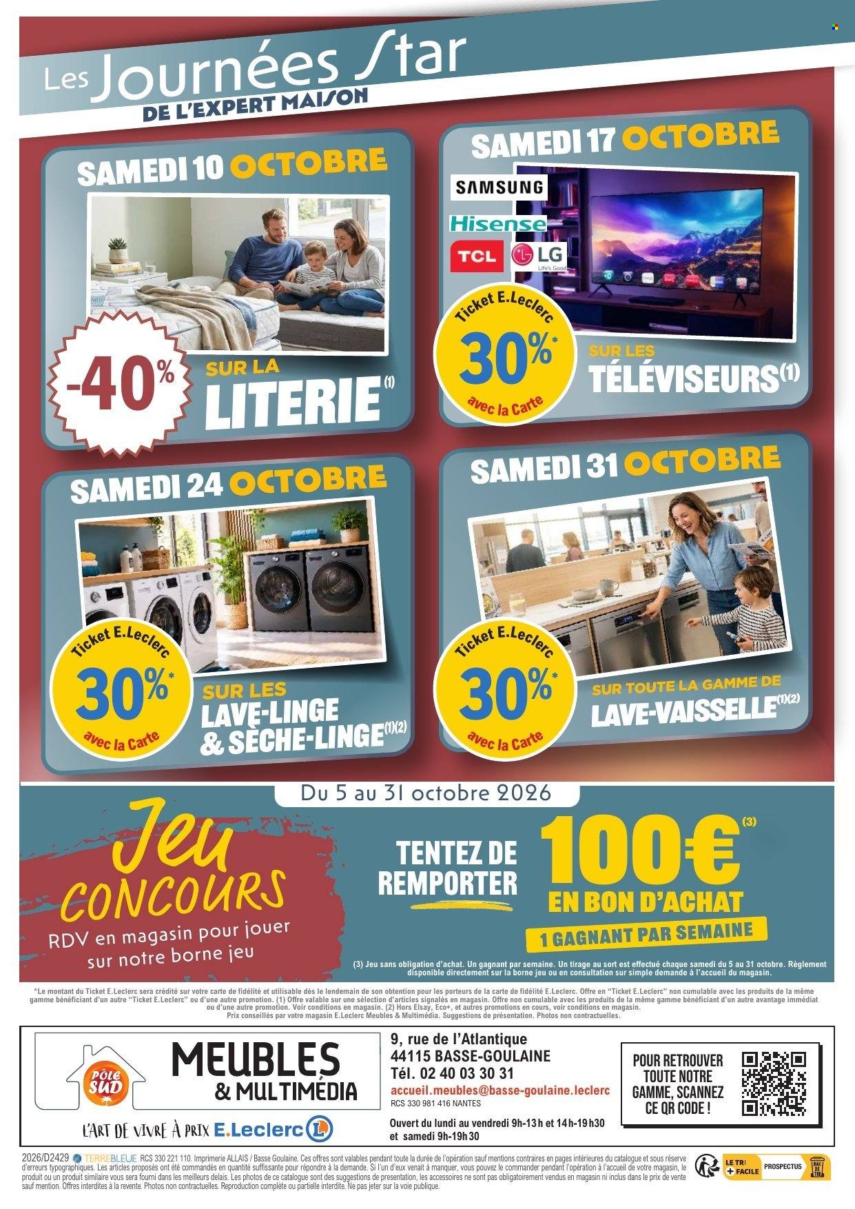 Catalogue E.Leclerc - 05.10.2026 - 17.10.2026. Page 4