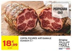COPPA POIVRÉE ARTISANALE GUASCH
