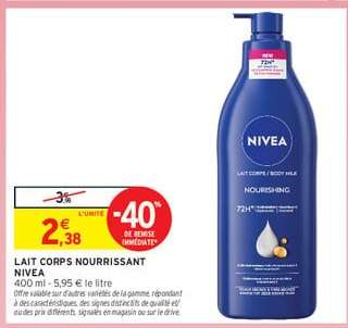 Lait Corps Nourrissant Nivéa