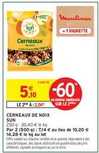 Cerneaux De Noix Sun