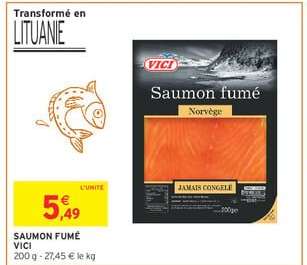 SAUMON FUMÉ VICI