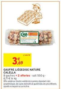 Gaufre Liégeoise Nature Calella