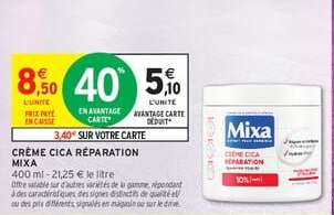 CRÈME CICA RÉPARATION MIXA